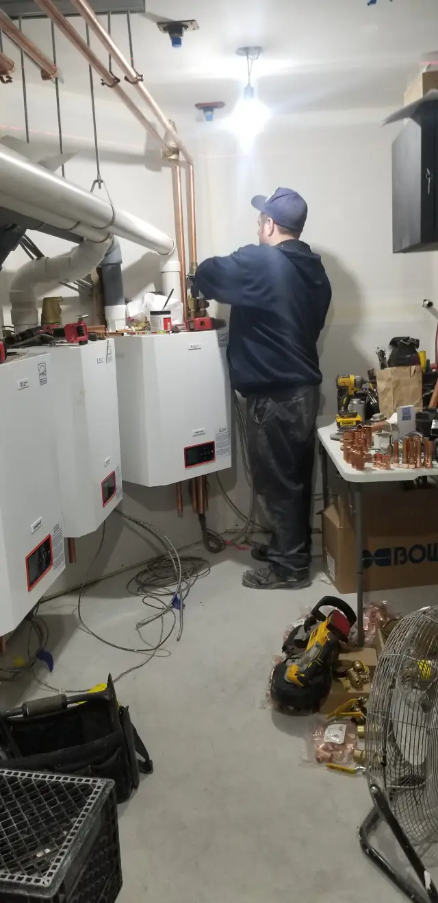 A Denoco HVAC, plumbing or energy installation job photo