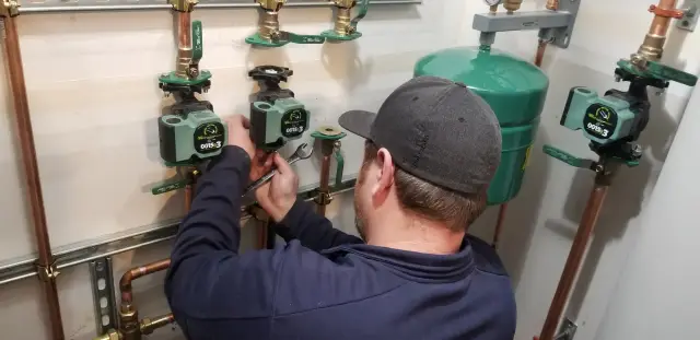 A Denoco HVAC, plumbing or energy installation job photo