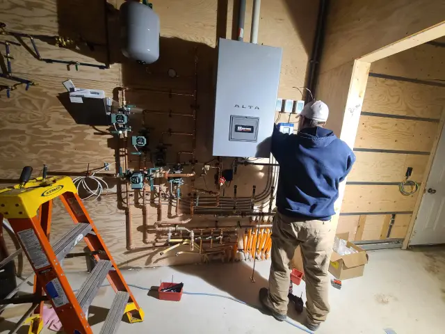 A Denoco HVAC, plumbing or energy installation job photo