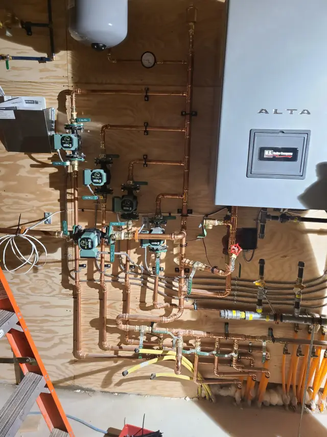 A Denoco HVAC, plumbing or energy installation job photo