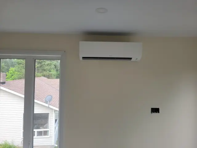 A Denoco indoor HVAC, furnace or mechanical installation