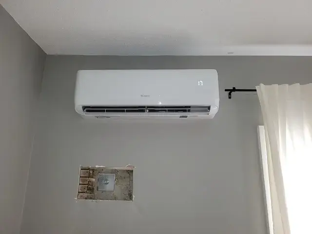 A Denoco indoor HVAC, furnace or mechanical installation