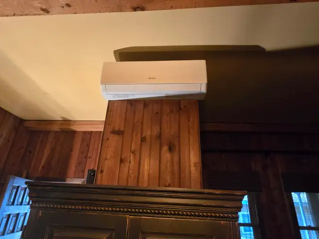 A Denoco indoor HVAC, furnace or mechanical installation