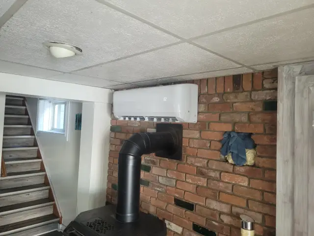 A Denoco indoor HVAC, furnace or mechanical installation