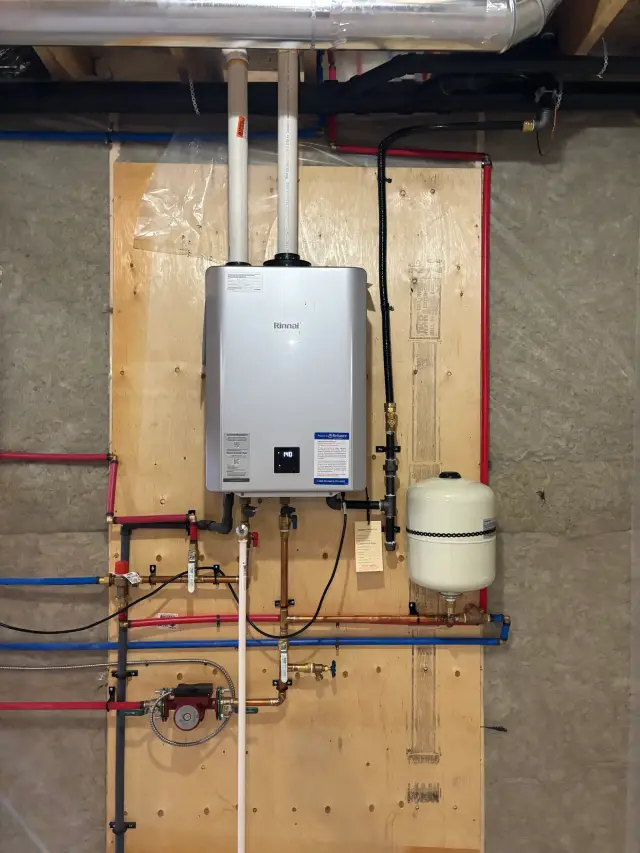 A Denoco HVAC, plumbing or energy installation job photo