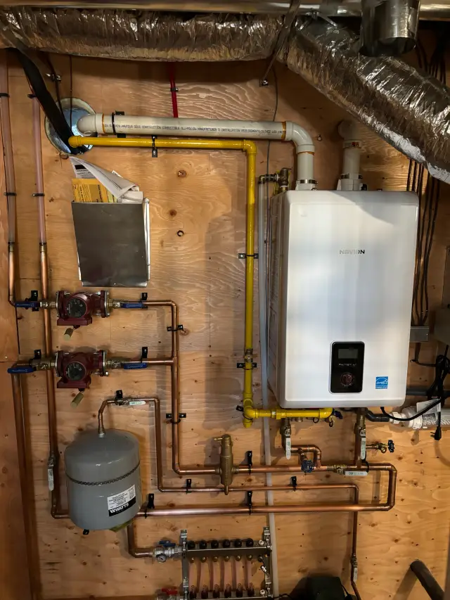 A Denoco HVAC, plumbing or energy installation job photo
