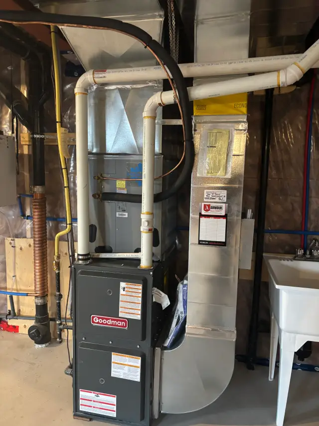 A Denoco HVAC, plumbing or energy installation job photo