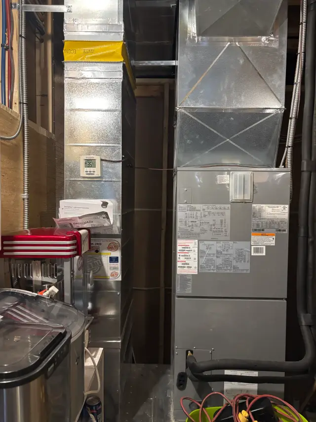 A Denoco HVAC, plumbing or energy installation job photo