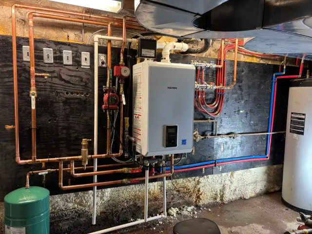 A Denoco HVAC, plumbing or energy installation job photo