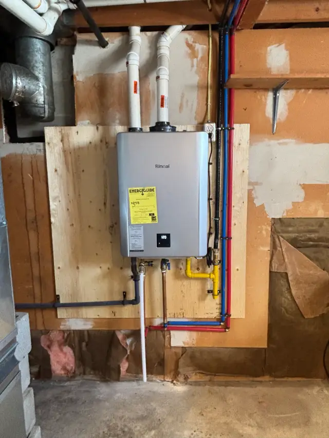 A Denoco HVAC, plumbing or energy installation job photo
