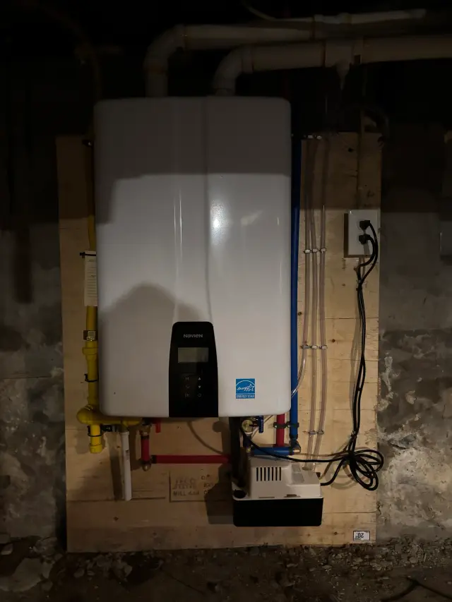 A Denoco HVAC, plumbing or energy installation job photo