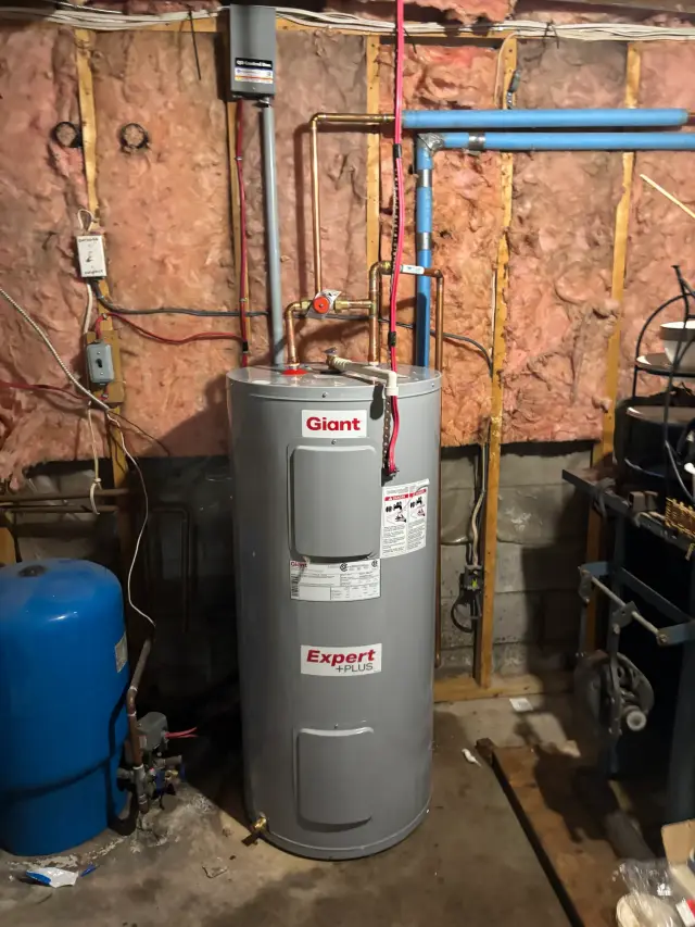 A Denoco HVAC, plumbing or energy installation job photo